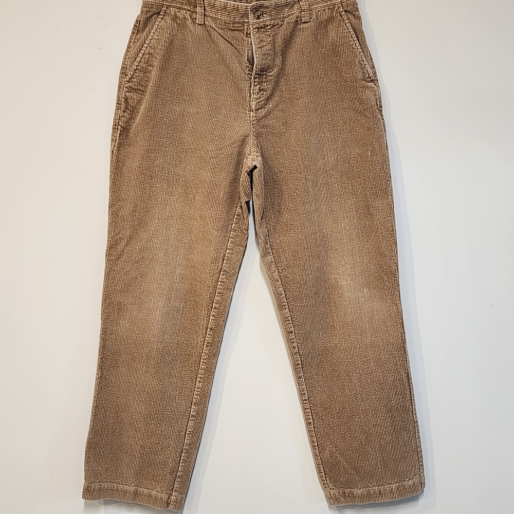 Cords Croft & Barrow 36X34 Men's Tan Corduroy Pants